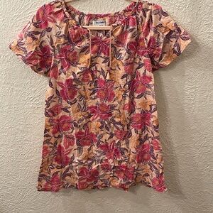 Old Navy kids Floral dress- Pink and Orange